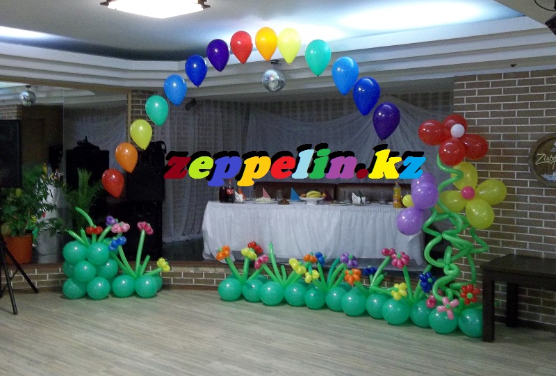 арка из шариков для детей на день рождения заказать